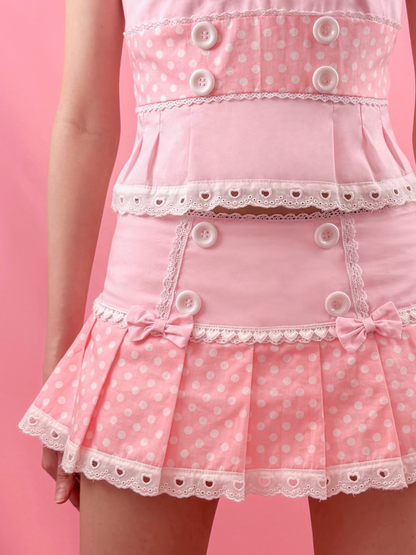 [Preorder] Bubblegum Sailorette Set in Pink