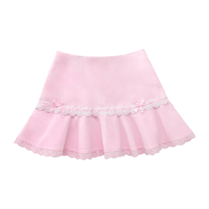 [Preorder] Dollish Darling Skirt in Pink