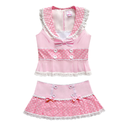 [Preorder] Bubblegum Sailorette Set in Pink