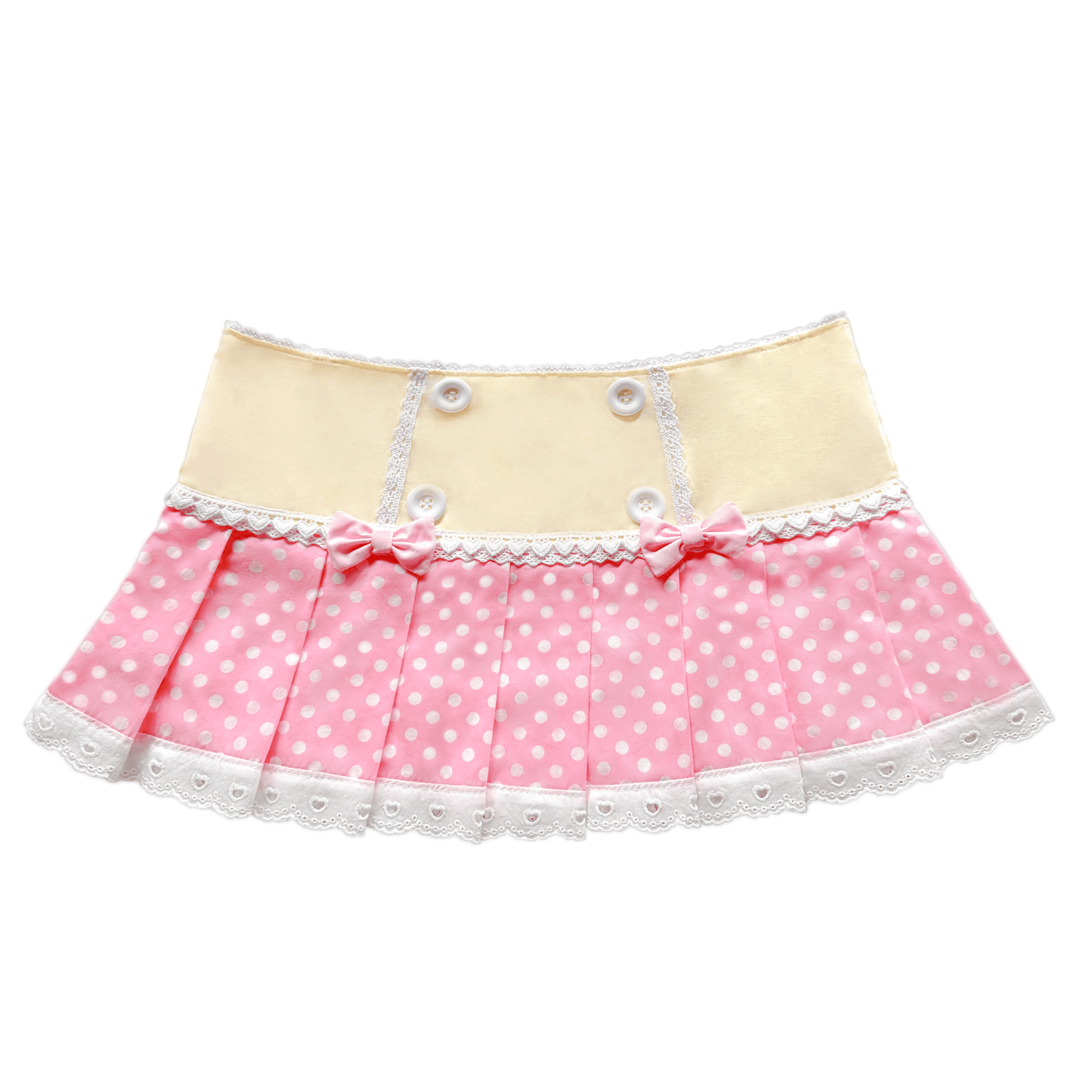 [Preorder] Bubblegum Sailorette Skirt in Yellow