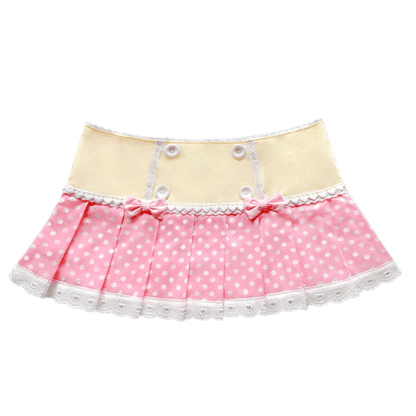 [Preorder] Bubblegum Sailorette Skirt in Yellow