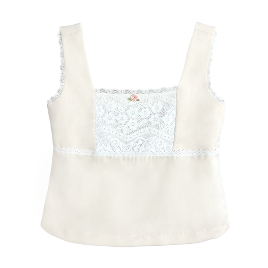 [Preorder] Angel in Bloom Top in Beige