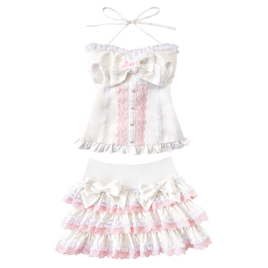 [Preorder] Sugar Swirl Princess Set in White Sugar