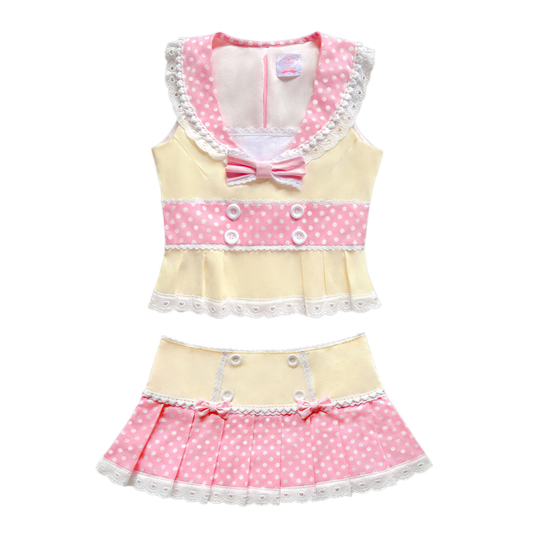 [Preorder] Bubblegum Sailorette Set in Yellow