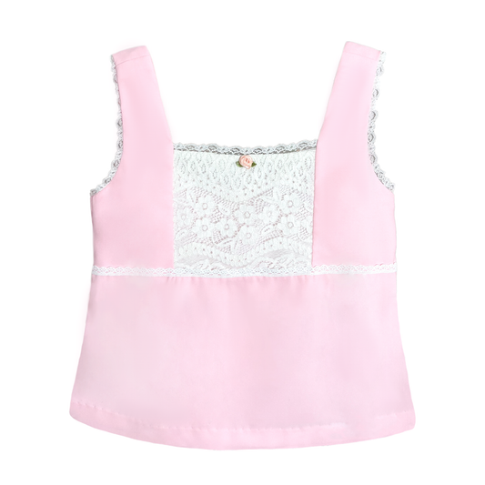 [Preorder] Angel in Bloom Top in Pink