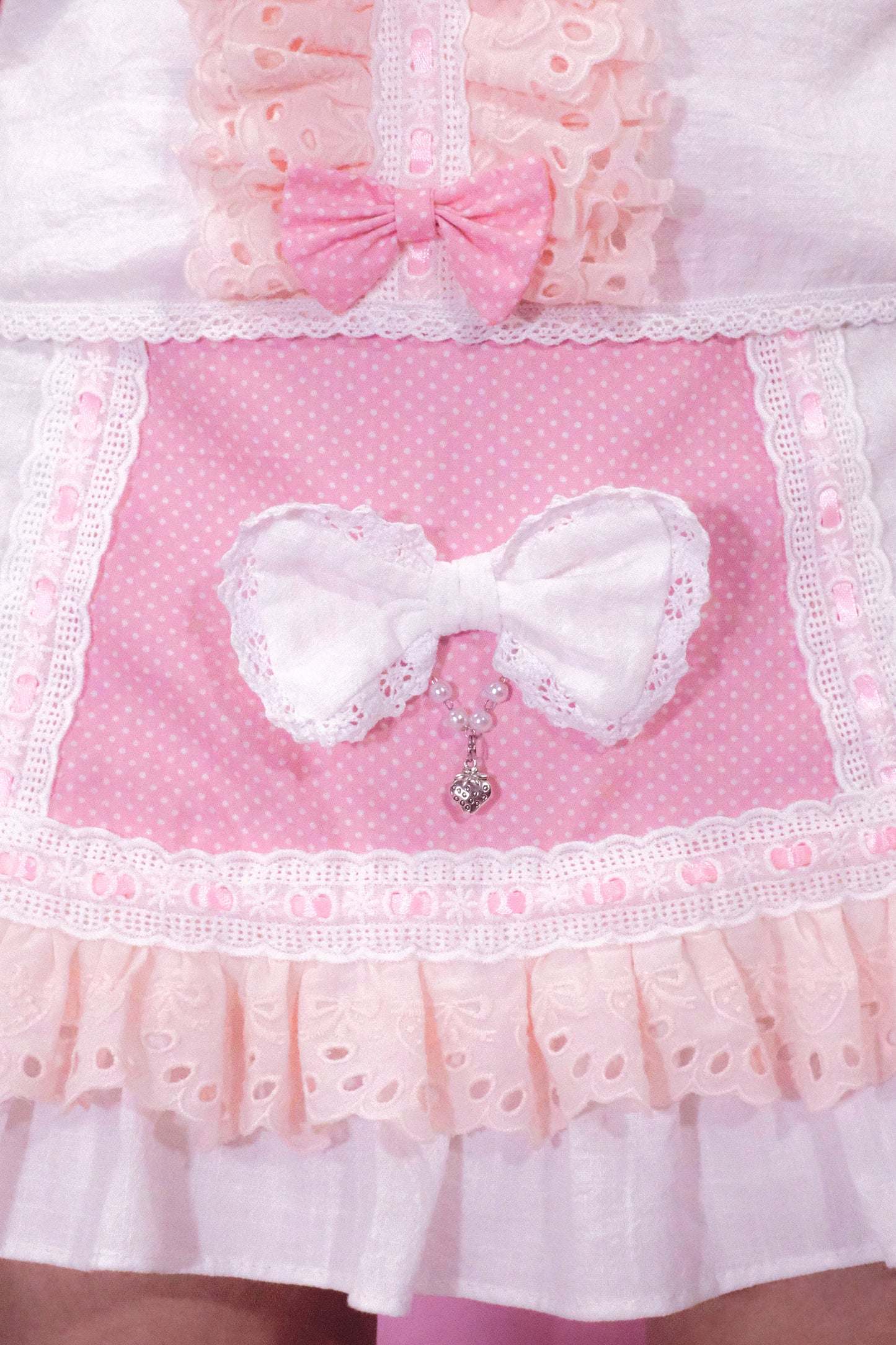 [Preorder] Strawberry Seraphina Set in White