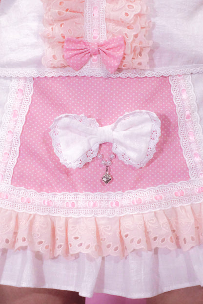 [Preorder] Strawberry Seraphina Set in White