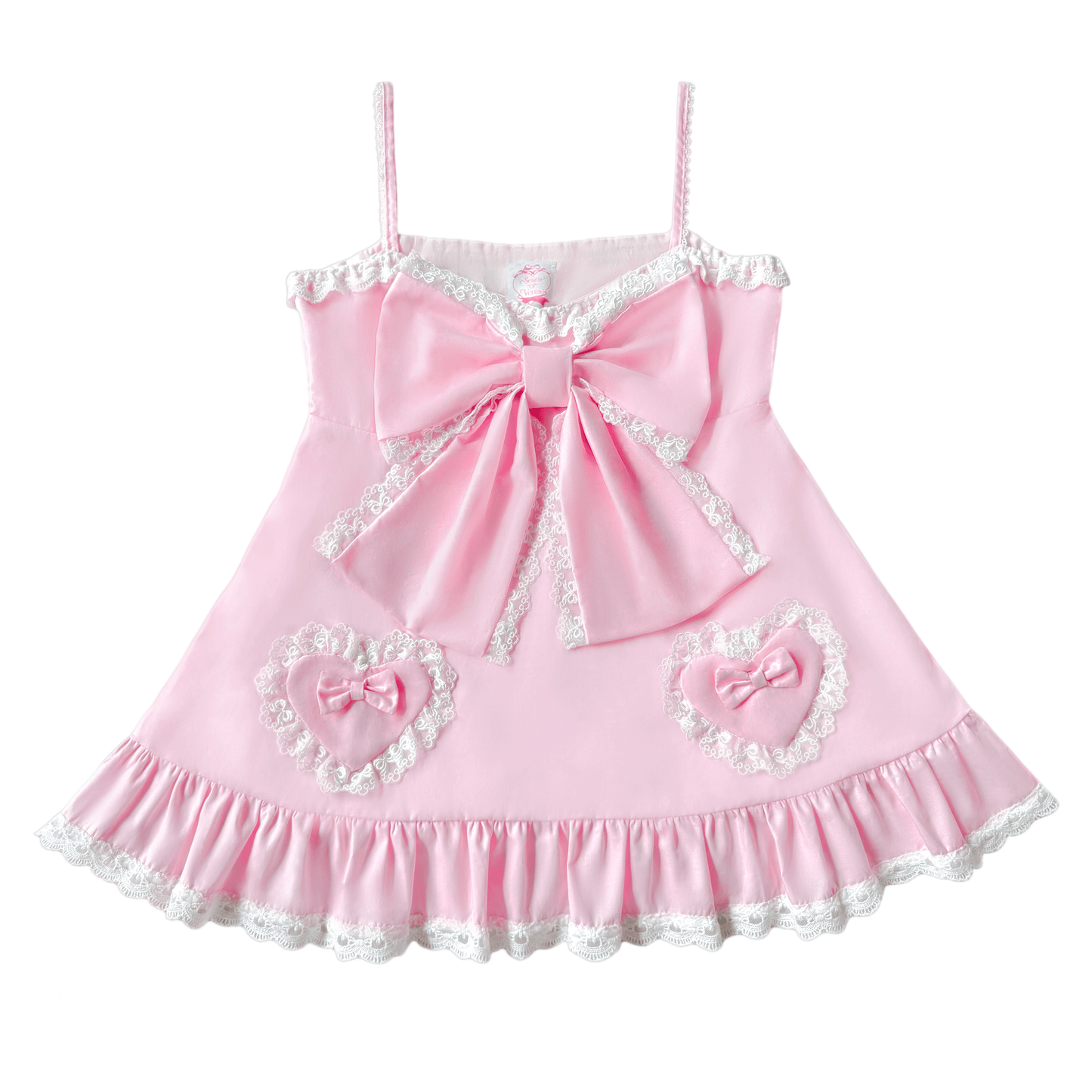 [Preorder] Swooning in Sweetness Babydoll Top in Pink