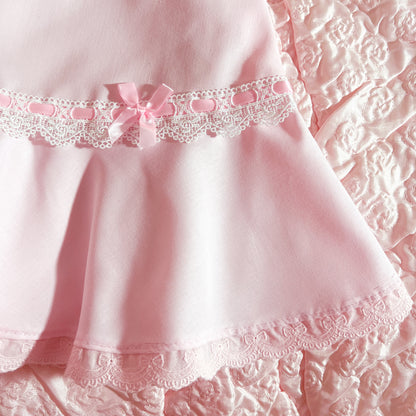[Preorder] Dollish Darling Skirt in Pink