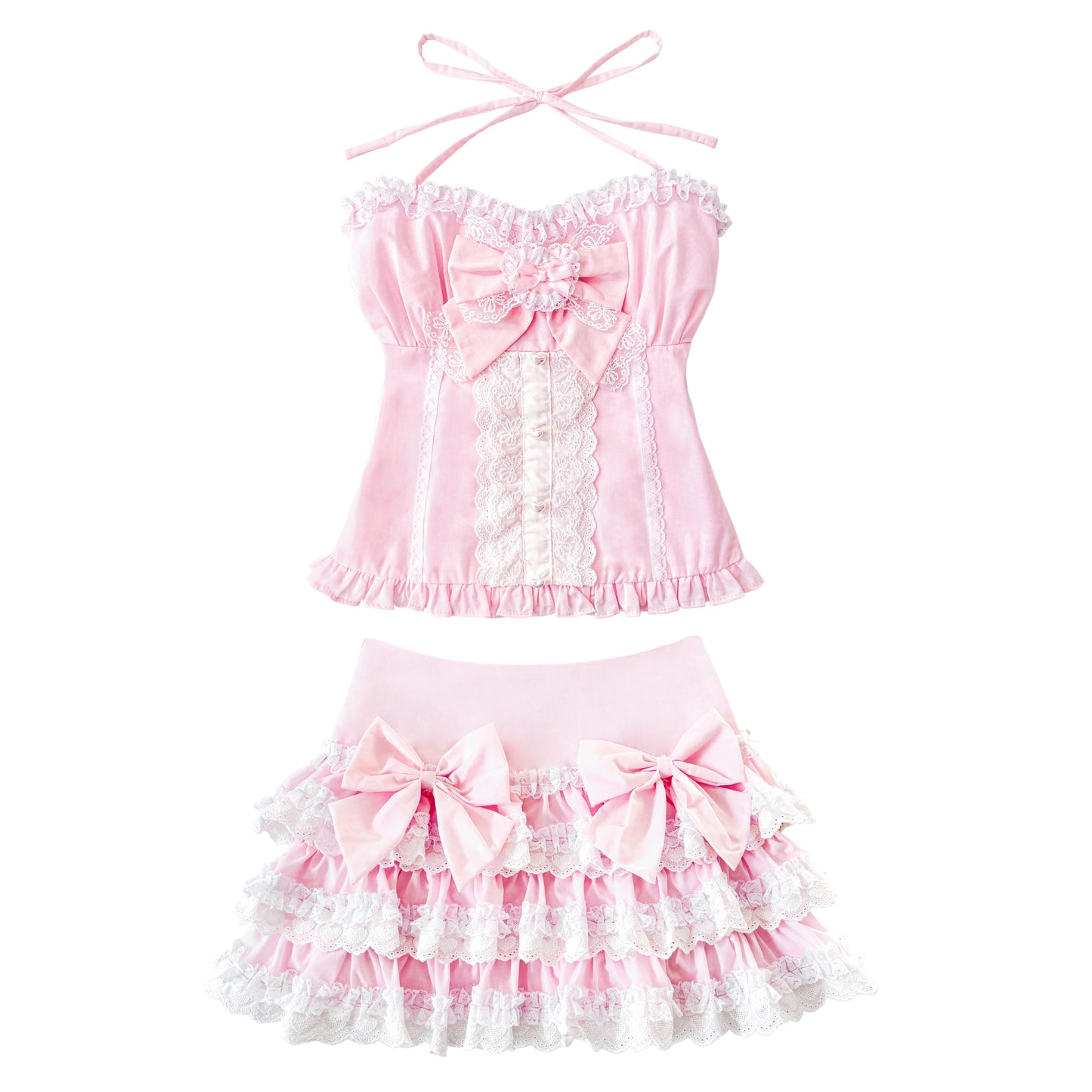 [Preorder] Sugar Swirl Princess Set in Pink Sugar