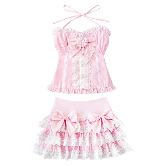 [Preorder] Sugar Swirl Princess Set in Pink Sugar