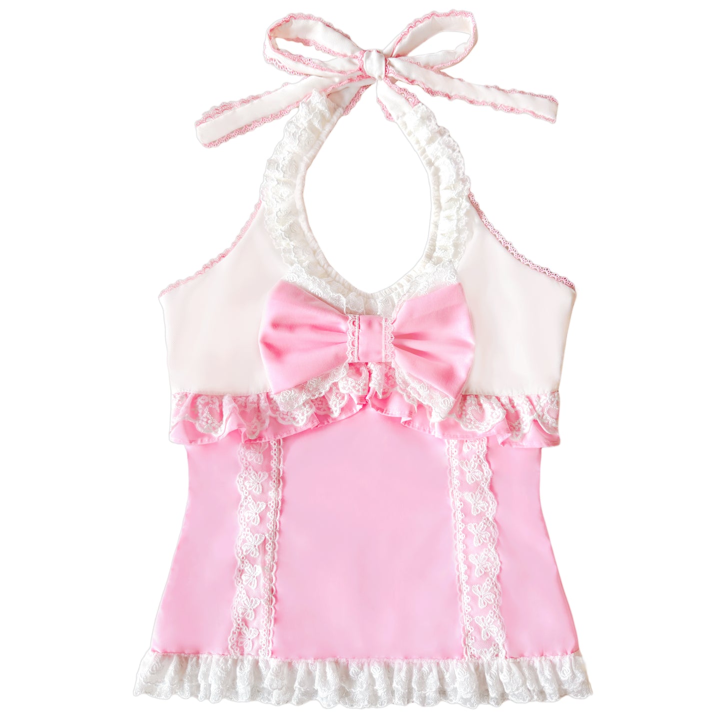 [Preorder] Sugar Sweet Dolly Top in White
