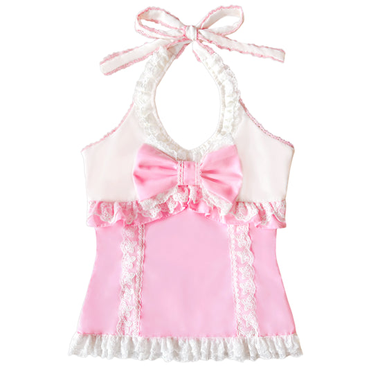 [Preorder] Sugar Sweet Dolly Top in White