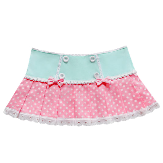 [Preorder] Bubblegum Sailorette Skirt in Mint