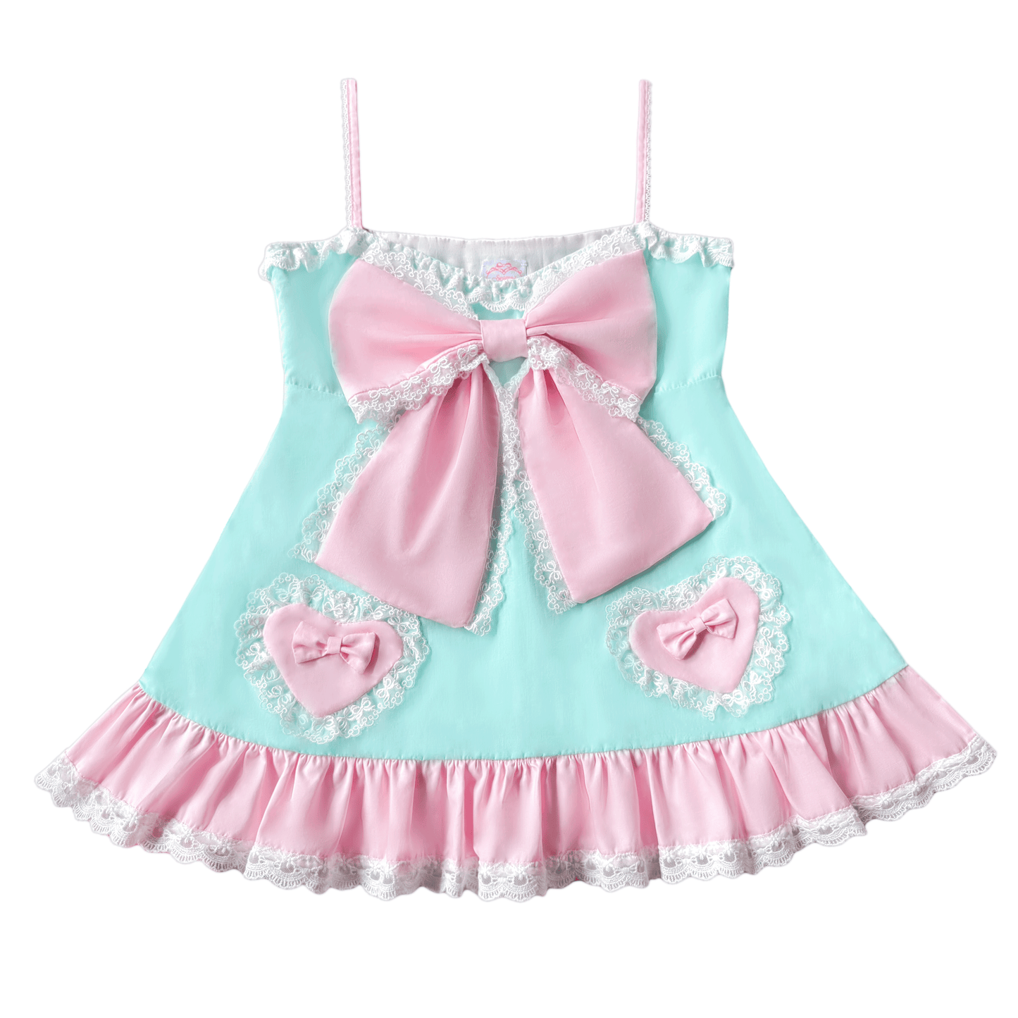 [Preorder] Swooning in Sweetness Babydoll Top in Mint