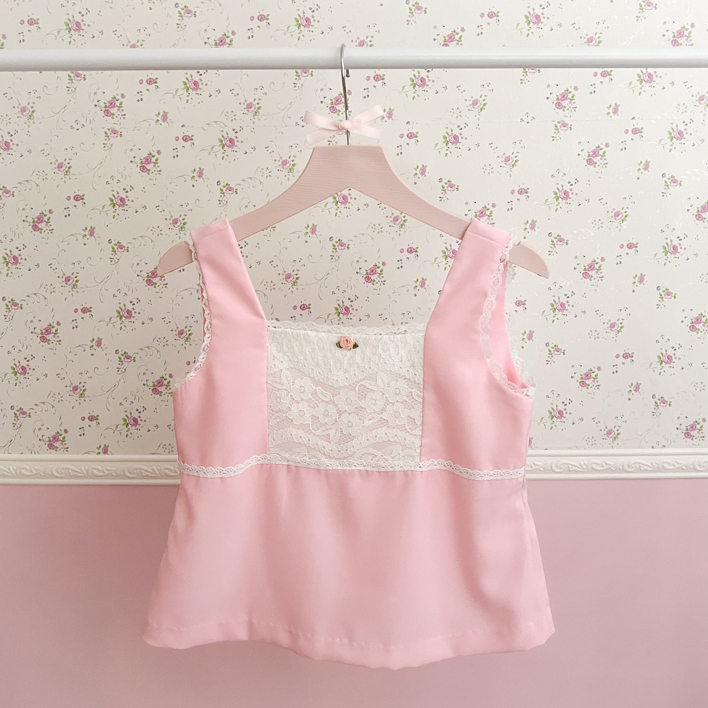 [Preorder] Angel in Bloom Top in Pink
