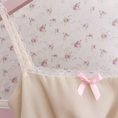 [Preorder] Macaron Sweetheart Babydoll Top in Buttercream
