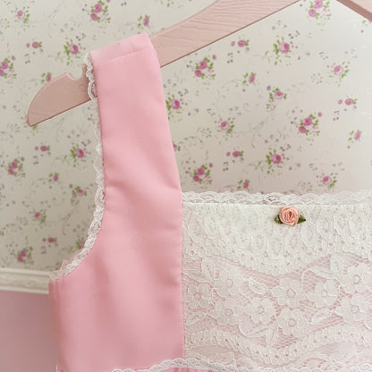 [Preorder] Angel in Bloom Top in Pink