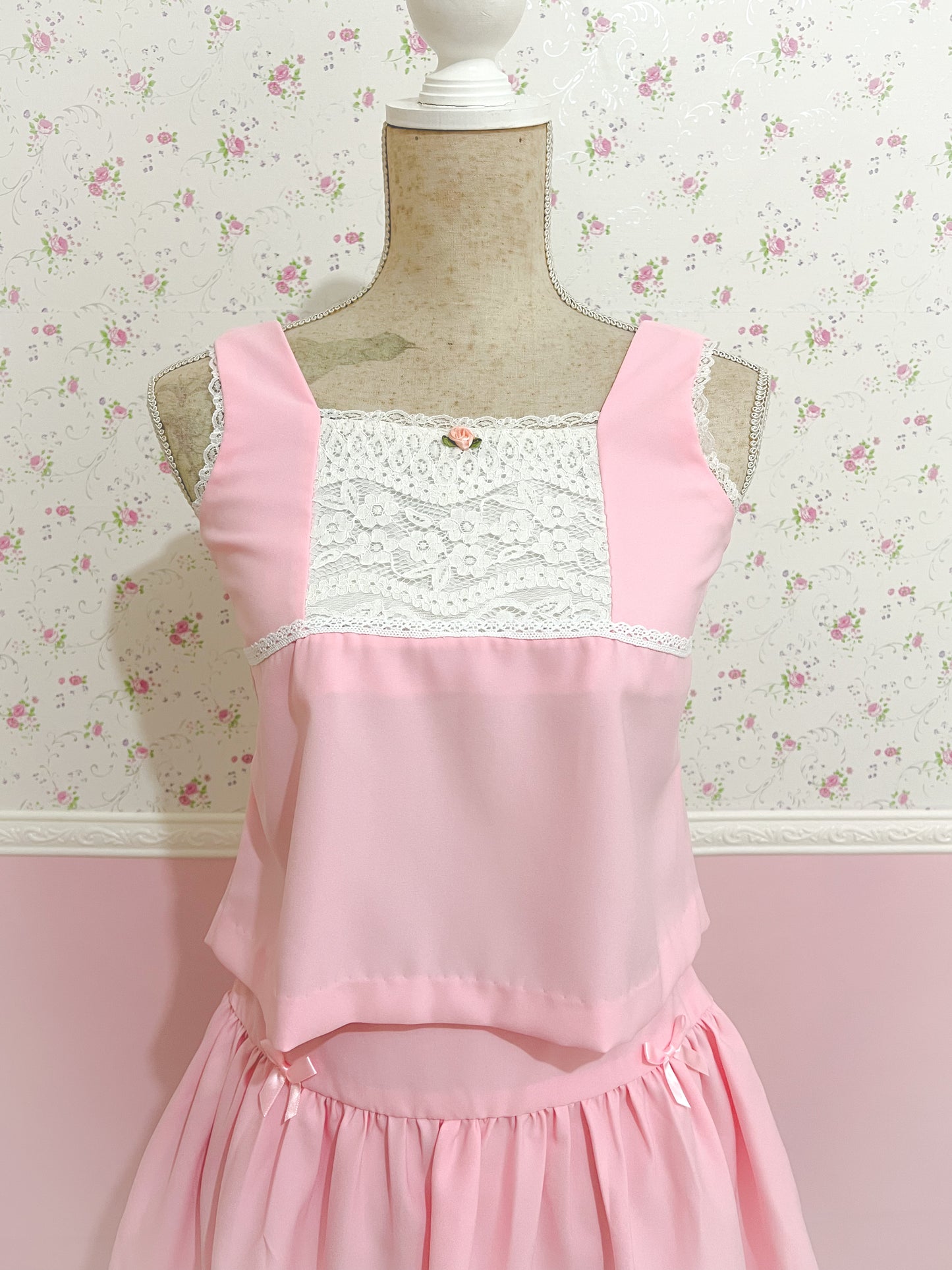 [Preorder] Angel in Bloom Top in Pink