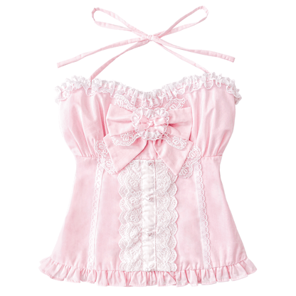 [Preorder] Sugar Swirl Princess Top in Pink Sugar